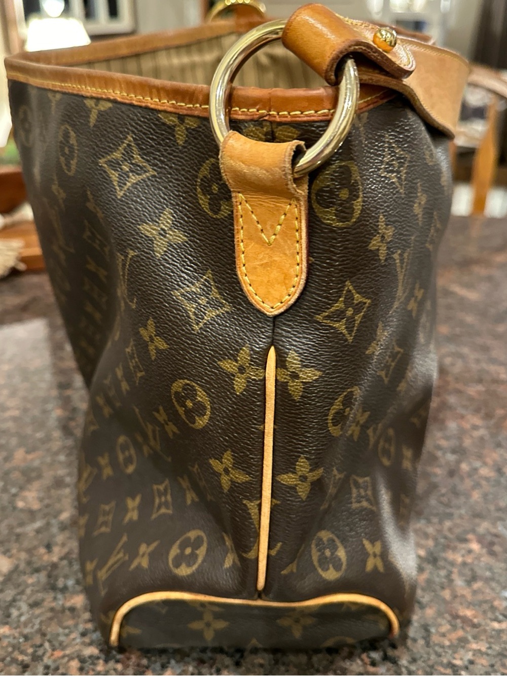 Louis Vuitton Monogram Canvas Shoulder Bag — Brown & Tan - Picture 2 of 14